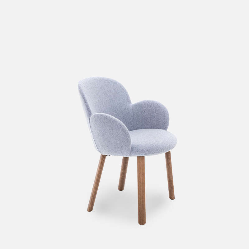 Tulp Timber Leg Chair