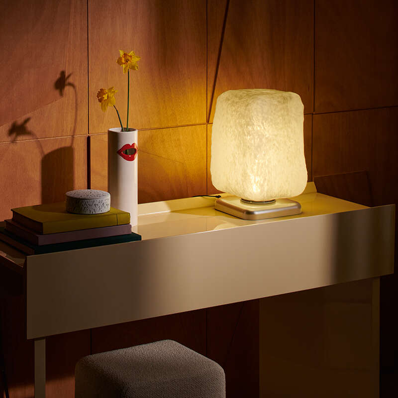 Wax, Stone, Light Table Lamp