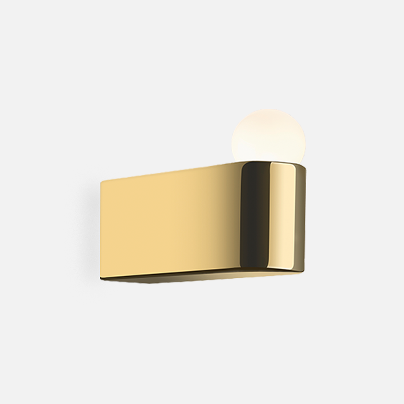 Brass Architectural D2 Wall Lamp